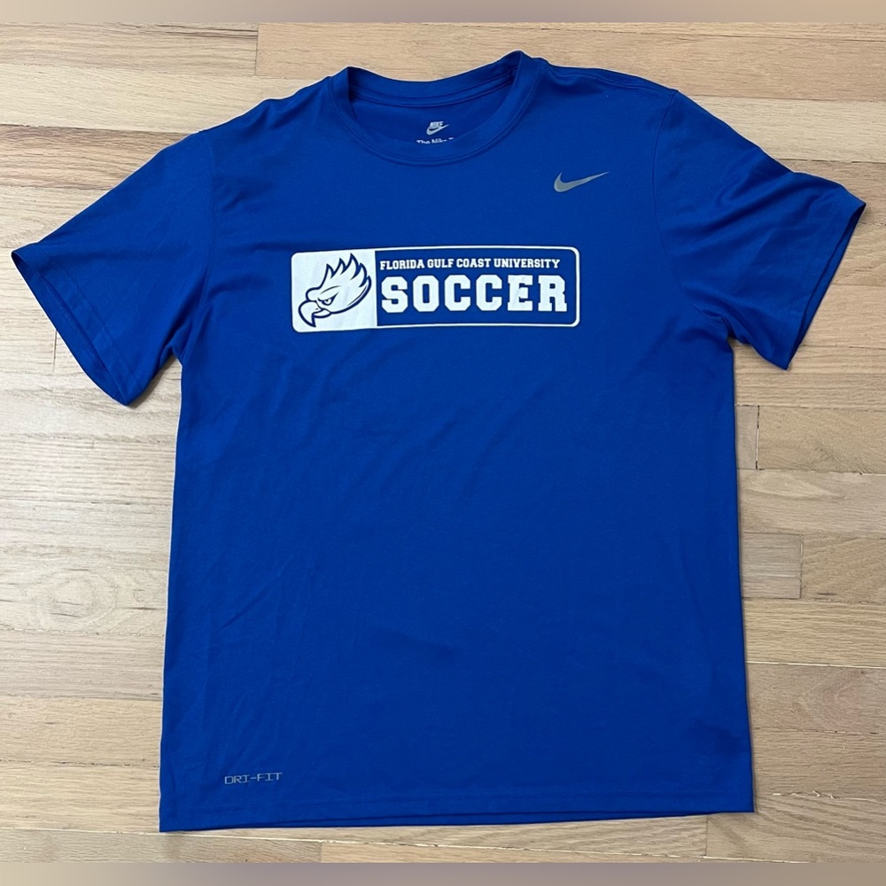 Florida Gulf Coast University Nike Dri-Fit Mens Soccer Shirt